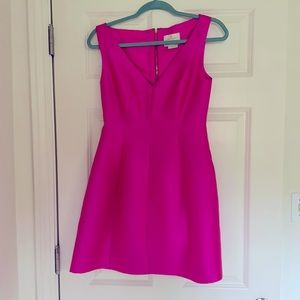 Hot pink Kate Spade silk mini - size 2!